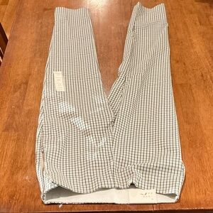 a new day Women's Plaid Skinny Pants - Black and White